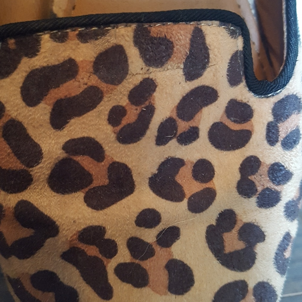 MOSSIMO leopard print loafer flats - Picture 3 of 8